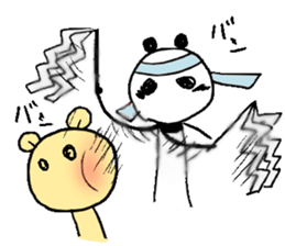 long and narrow animals sticker #10770991