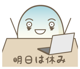 Fellow in bad condition sticker #10771014