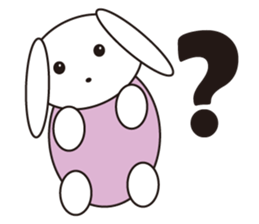 Little Pink Rabbit sticker #10772435