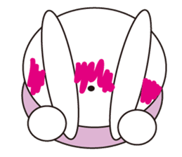 Little Pink Rabbit sticker #10772449
