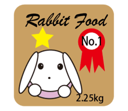 Little Pink Rabbit sticker #10772456