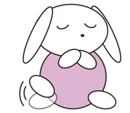 Little Pink Rabbit sticker #10772463