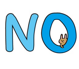 Sticker I'm rabbit. sticker #10772517