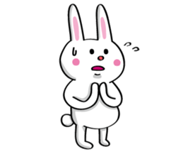 Sticker I'm rabbit. sticker #10772526