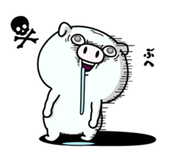 Pig100% 2 sticker #10773083