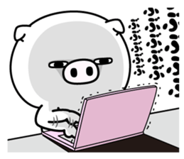 Pig100% 2 sticker #10773104