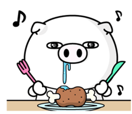 Pig100% 2 sticker #10773105