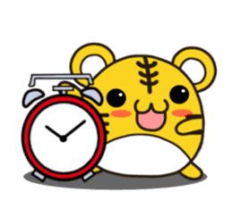 Happy daily life of a little tiger sticker #10773441