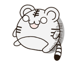 Happy daily life of a little tiger sticker #10773463