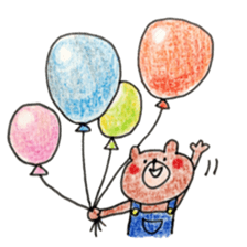 Colorful annimals and friends sticker #10773633