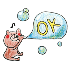 Colorful annimals and friends sticker #10773642