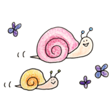 Colorful annimals and friends sticker #10773644