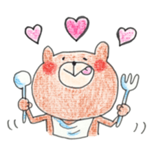 Colorful annimals and friends sticker #10773662