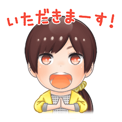 Chibi Yuka Kinoshita Sticker