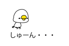 Balloon Sticker of cute birds sticker #10774034