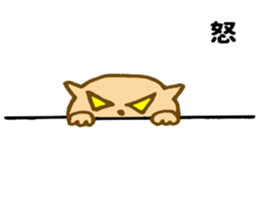 Shy cat ! sticker #10774117