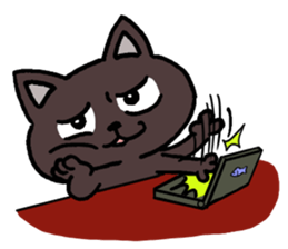 black neco jr sticker #10774379