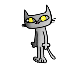 The Cat -Ennui Style- 2 sticker #10774802