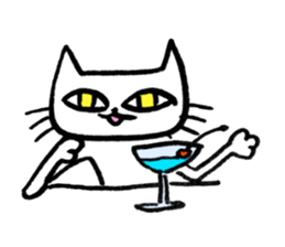 The Cat -Ennui Style- 2 sticker #10774810