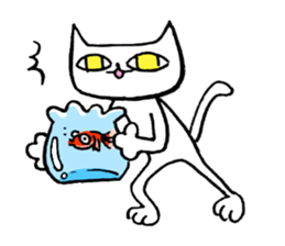 The Cat -Ennui Style- 2 sticker #10774813