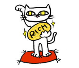 The Cat -Ennui Style- 2 sticker #10774824
