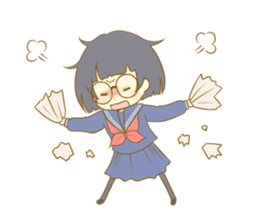 Look at me!Japanese sticker #10774858