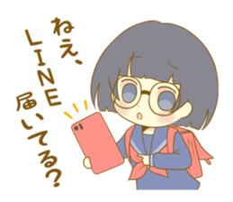 Look at me!Japanese sticker #10774866