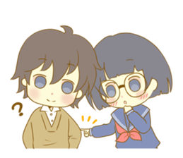 Look at me!Japanese sticker #10774869