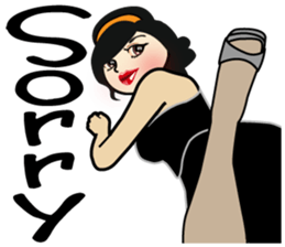 Madam Piga's inward world x2 sticker #10775518