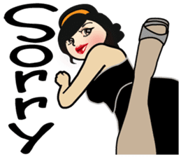 Madam Piga's inward world x2 sticker #10775518