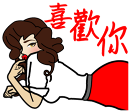 Madam Piga's inward world x2 sticker #10775520