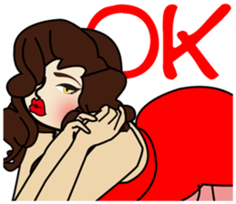 Madam Piga's inward world x2 sticker #10775523