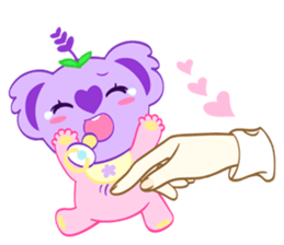 Purple Koala(Vol. Babies) sticker #10776057