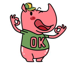 Cool Rhino sticker #10776291