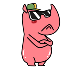 Cool Rhino sticker #10776301