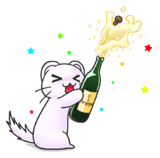 Friends of the Mink4 sticker #10776635