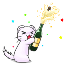 Friends of the Mink4 sticker #10776635