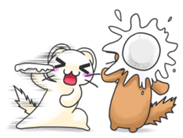 Friends of the Mink4 sticker #10776666