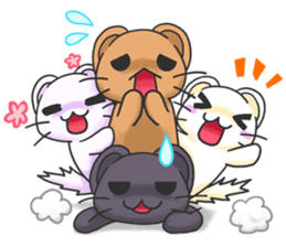 Friends of the Mink4 sticker #10776667