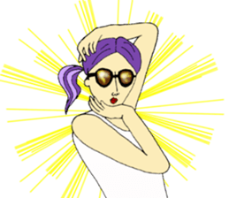 Yoshiko,the girl sticker #10776753