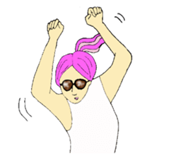 Yoshiko,the girl sticker #10776755