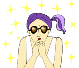 Yoshiko,the girl sticker #10776756