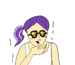 Yoshiko,the girl sticker #10776760