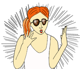 Yoshiko,the girl sticker #10776765