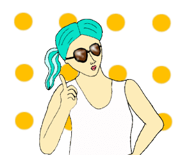 Yoshiko,the girl sticker #10776767