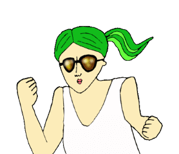 Yoshiko,the girl sticker #10776777