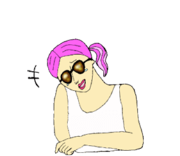 Yoshiko,the girl sticker #10776783