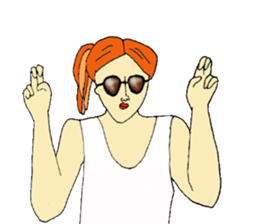 Yoshiko,the girl sticker #10776786