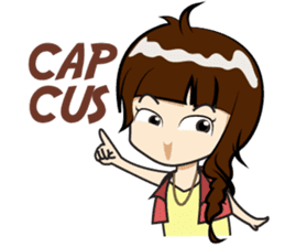 Cewek (sok) Eksis sticker #10776915