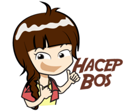 Cewek (sok) Eksis sticker #10776922